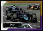 Topps 2023 Topps Chrome Formula 1 Gold Purple Refractor F2 Cars #137 Arthur Leclerc