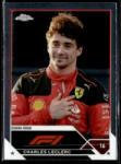 Topps 2023 Topps Chrome Formula 1 F1 Drivers #6 Charles Leclerc