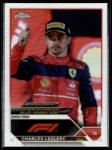 Topps 2023 Topps Chrome Formula 1 Refractor Grand Prix Driver of the Day #167 Charles Leclerc