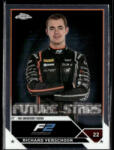 Topps 2023 Topps Chrome Formula 1 F2 Drivers #90 Richard Verschoor