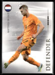 Futera 2024 Futera Unique NOSTALGIA World Football Defender #12 Matthijs De Ligt