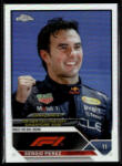 Topps 2023 Topps Chrome Formula 1 Refractor Grand Prix Driver of the Day #182 Sergio Perez
