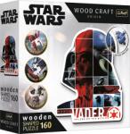 Trefl - Puzzle Star Wars: Darth Vader din lemn - 160 piese Puzzle