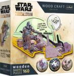 Trefl - Puzzle Star Wars The Mandalorian: Reunite wooden - 160 piese
