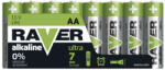 RAVER EMOS B79218, RAVER Alkáli elem AA 8db/fólia (B79218)