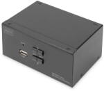 ASSMANN Switch KVM Digitus Switch KVM Digitus KVM Digitus Switch 2 Port, Dual Display, 4K, DP (DS-12862)