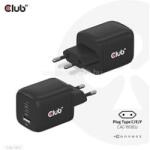 Club 3D Hálózati töltő - CAC-1913EU (65W GAN technol. Triple port 2xUSB-C 1xUSB-A PD 3.0) (CAC-1913EU) (CAC-1913EU)