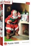 Trefl 1000 db-os puzzle - Coca-Cola - Mikulás a kandallónál (10922) (10922)