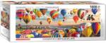 EUROGRAPHICS 1000 db-os Panoráma puzzle - Balloon Lift off (6010-5923) (6010-5923)