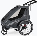Qeridoo Kerékpáros utánfutó Qeridoo Qupa 1 grey