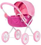 Chipolino Carucior pentru papusi Chipolino Daisy pink linen - hubners