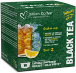 Italian Coffee Dolce Gusto kompatibilis Black Tea Lemon citromos jegestea kapszula (16 db)