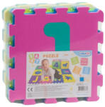  Bébi Szivacs Puzzle 9 Db-Os, Többféle