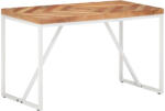 vidaXL tömör akác és mangófa étkezőasztal 120 x 60 x 76 cm (VD323545)