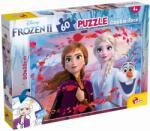 Lisciani Puzzle cu două fețe Lisciani de colorat din 60 piese - Regatul Înghețat 2 (65318) Puzzle