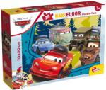 Lisciani Puzzle cu două fețe Lisciani de colorat din 24 piese - Mașinile (86634) Puzzle