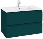 Defra Como szekrény 79.9x45.1x50 cm mosdókagyló alá akasztható zöld 123-D-08054 (123D08054)