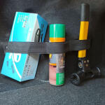 Autolife Csomagrögzítő pánt tépőzáras 2db 60cm-es (W16387) - olaj