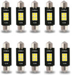 Autolife RSJ-306SMD-39 - 10db-os 39MM-3030-6SMD Szofita - CANBUS - 12-24V Hűtőbordákkal (21264)