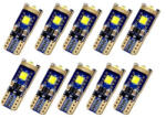 Autolife SMD-T10-3535-3SMD - T10/W5W Helyzetjelző - CANBUS - 12/24V - 10DB-os (19353)