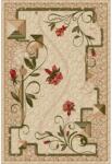 Delta Carpet Covor Dreptunghiular, 120 x 170 cm, Crem, Floral, Lotos 587 (LOTUS-587-116-1217) Covor