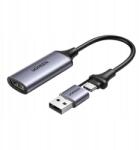UGREEN Képrögzítő Kártya 4K Hdmi Ugreen CM489 Usb Usb-c 60Hz (40189)