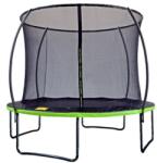 Trambulin 312cm + beltéri védőháló + lépcsők Green (TRA7635)