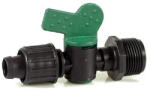 Irritec Szalagcsepegtető csap 3/4" külső x 16-s szalag
