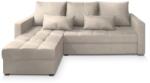  Canapea coltar extensibil ZENOVA 220 x 140 cm, reversibila - crem