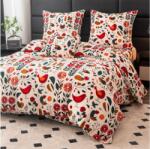  RETRO BIRD színes mikroplüss ágyneműhuzat Ágyneműhuzat mérete: 70 x 90 cm | 140 x 200 cm