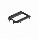 Obo Bettermann 7408773 UT34 P2 Fedlap UT3 és UT4 2 db Modul 45-höz 104x76x4 grafitszürke (7408773)