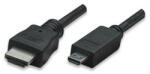 Roline Кабел HDMI M - HDMI M Micro 2m (RV0A02C60C)