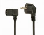 Gembird Cablu alimentare PC C13 1.5m unghi 90 grade, Gembird PC-186A-VDE1B-1.5M (PC-186A-VDE1B-1.5M)