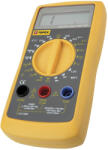 TOPEX Multiméter Digitális, AC V, DC A, DC V, Ellenállás, Dióda, Akku mérő 1, 5V, 9V (94W104) - storeplace