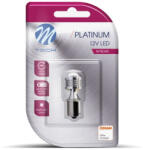 m-tech LED Izzó P21W 4XHP OSRAM LED BA15s - 1db fehér - M-TECH