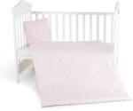  Nook 3 részes bébi ágynemű huzat garnitúra PINK CSILLAG