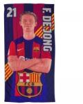 PHI FC Barcelona: Strandtörülköző De Jong, mikroszálas - 100 x 180 cm (120009) - ejatekok