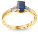 Heratis Forever Zafír gyűrű 0, 72 ct gyémántokkal Noelle IZBR1472Z