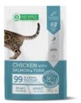 Nature's Protection Alutasak Adult Cat Chicken, salmon & tuna Weight Control 100g - premiumeledel