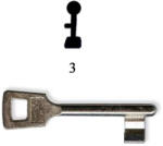 TITÁN Készkulcs Din 3 E Titán