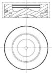 MAHLE dugattyú MAHLE 028 PI 00121 000 for AUDI, VW, CUPRA (028 PI 00121 000)