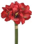  Amarylis artificial 2 fire pentru aranjamente florale (8429)