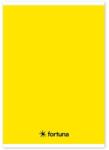 Fortuna Füzet vonalas FORTUNA Monocolor A/5 32 lapos 21-32 sárga (01.02081) - fotoland