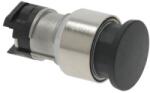  gomba nyomógomb fekete ? 30 mm
