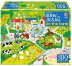 Usborne Book And Jigsaw - On The Farm