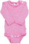 JOHA Body lână merinos și mătase Joha - Pink Stripe - scutecila - 96,00 RON