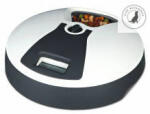  KT24: Trixie TX6 Automatic Food Dispenser - automata etető (fehér, fekete) 6x0, 24l (Ø32x10cm) (028-24383)