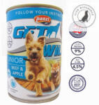 Panzi Getwild Junior (Marha, alma) konzerv - Kölyök kutyák részére (24 x 415g) (308210)