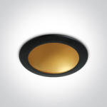 ONE Light Nata lampă încorporată 1x16 W negru-alamă 10116FD/B/BS (10116FDBBS)