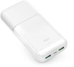 PURO Powerbank Puro DAILY 20 PLUS 20000mAh 2x USB-A / 1x USB-C 22.5W PD AFC - fehér - smartdiszkont